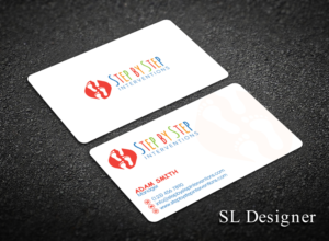 Business Card Design by SL Designer for Step by Step Interventions | Design: #15841022