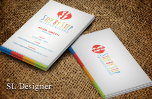 Business Card Design by SL Designer for Step by Step Interventions | Design: #15841025