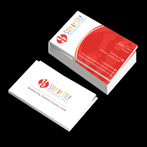 Diseño de Tarjeta de Presentación por Creative Jiniya para Step by Step Interventions | Diseño: #15836239