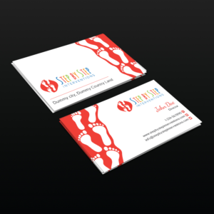 Diseño de Tarjeta de Presentación por Creative Jiniya para Step by Step Interventions | Diseño: #15836240