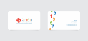 Business Card Design by daitiva for Step by Step Interventions | Design: #15849233