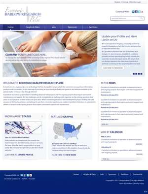 Web Design by pb for Barlow Research Associates, Inc. | Design: #594987