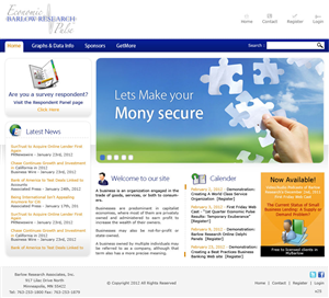 Web Design by pb for Barlow Research Associates, Inc. | Design: #595039