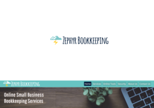 Logo Design by Amduat Design for Zephyr Bookkeeping LLC | Design: #15839300