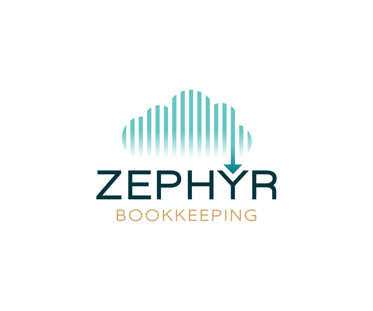 Logo Design by El Ojo creativo for Zephyr Bookkeeping LLC | Design #15959509