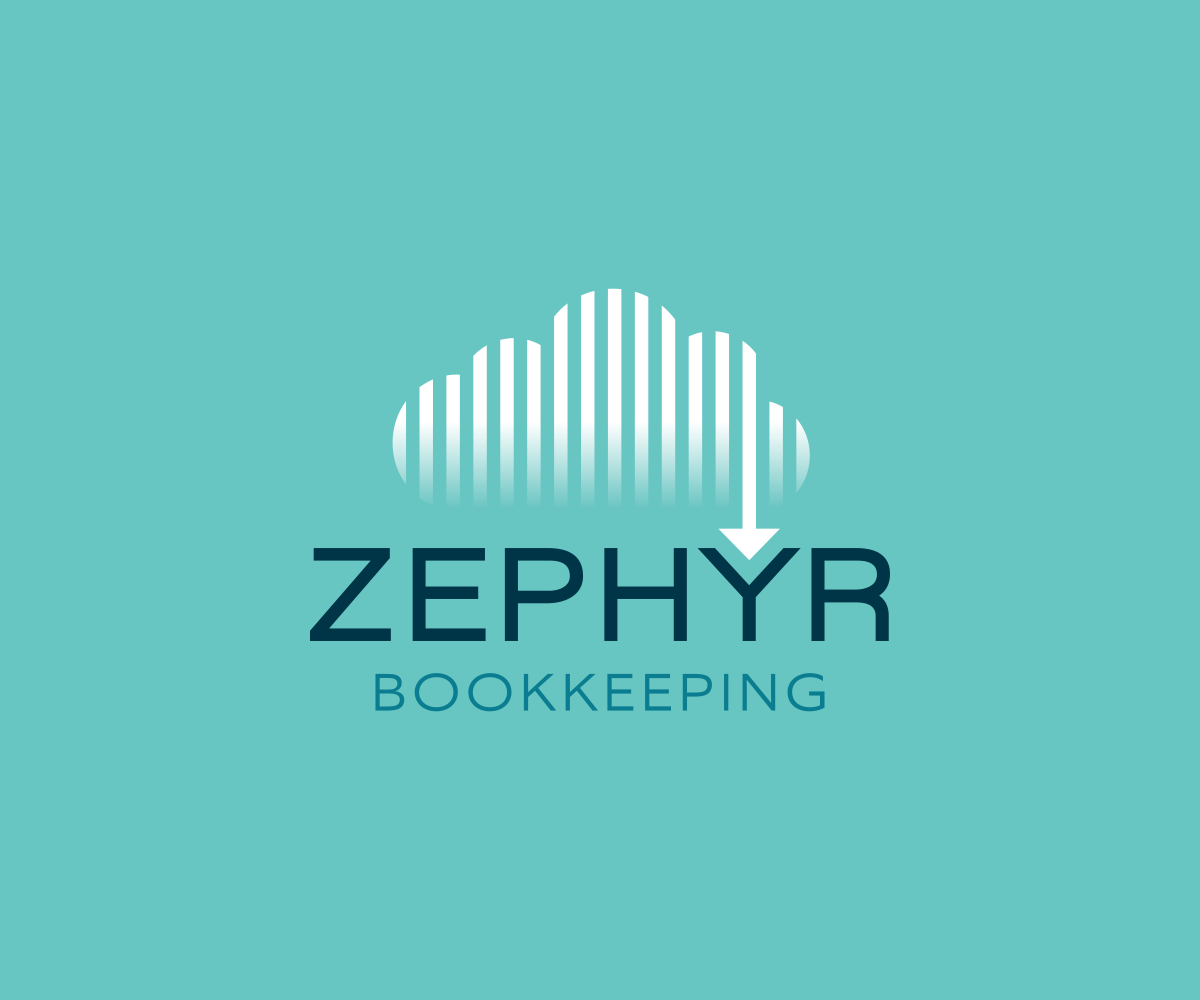 Logo Design by El Ojo creativo for Zephyr Bookkeeping LLC | Design #15959510
