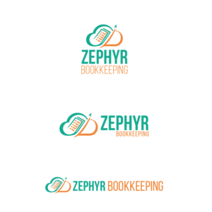 Logo Design by TB Designs for Zephyr Bookkeeping LLC | Design: #15853038