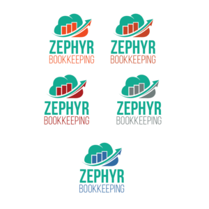 Logo Design by TB Designs for Zephyr Bookkeeping LLC | Design: #15896961
