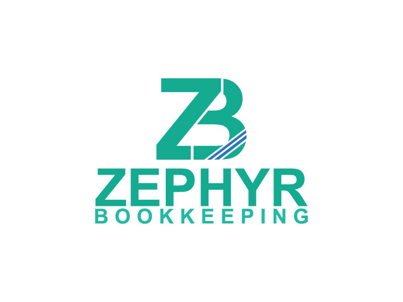 Logo Design by Sherpa design for Zephyr Bookkeeping LLC | Design #15855361