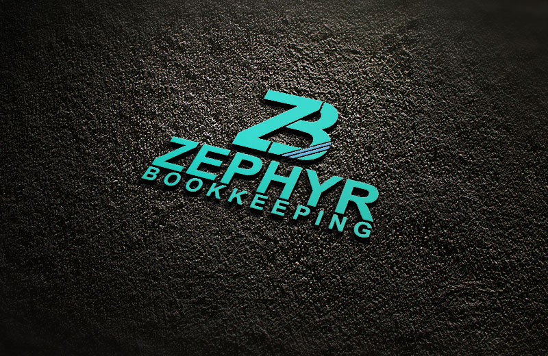 Logo Design by Sherpa design for Zephyr Bookkeeping LLC | Design #15855363