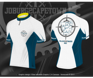 Joburg 2 Cape Town modern cycle touring t-shirt design needed!