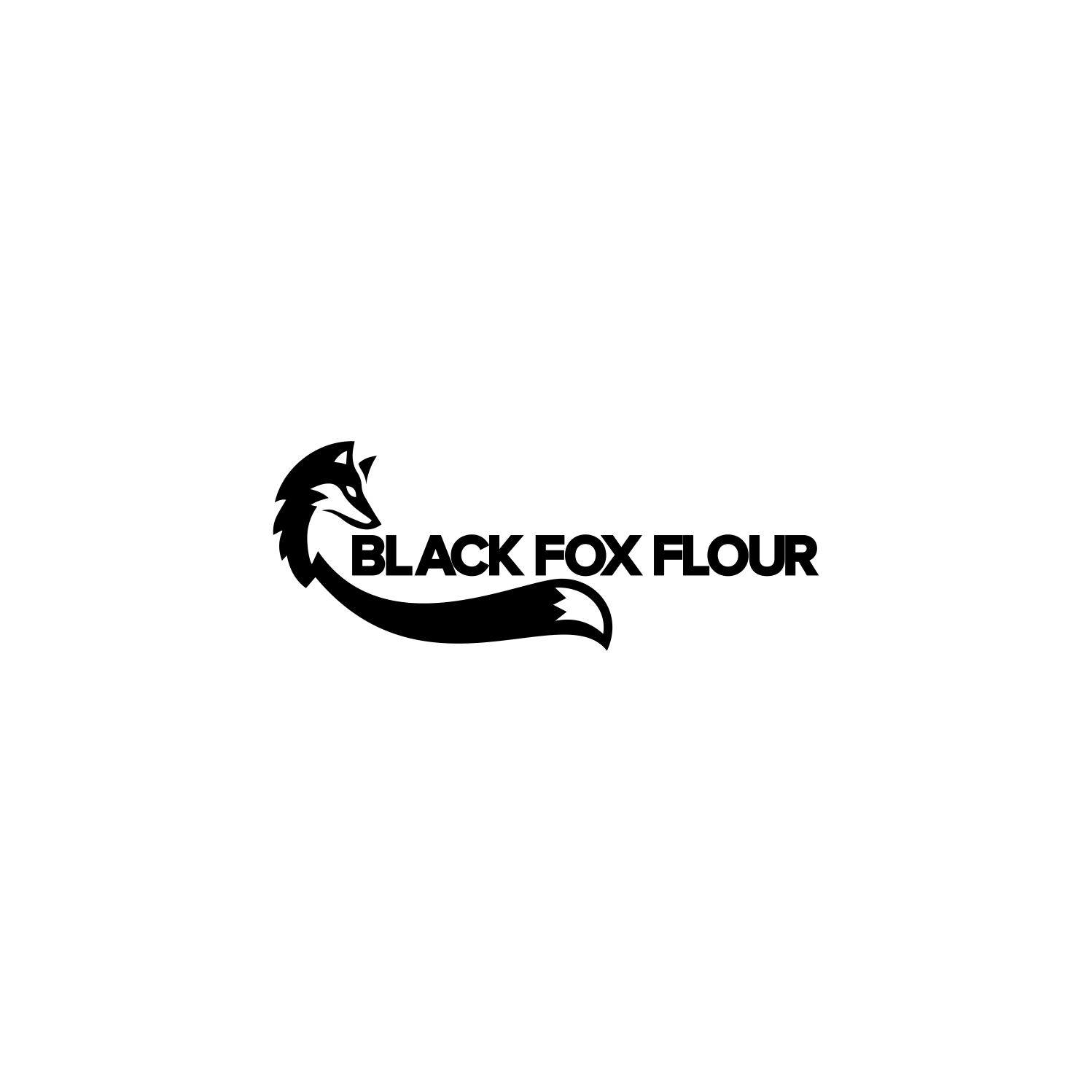 Logo Design by logopedia for Black Fox Flour | Design #15925955