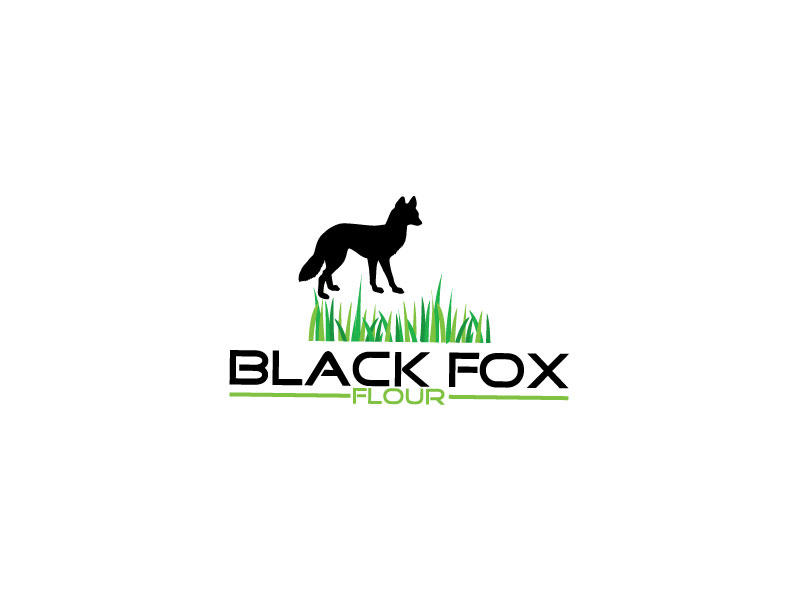 Logo Design by Sherpa design for Black Fox Flour | Design #15855665