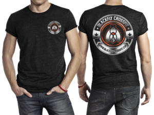 BlackFly CrossFit T-Shirt Design | T-shirt Design by Bayu_susilo