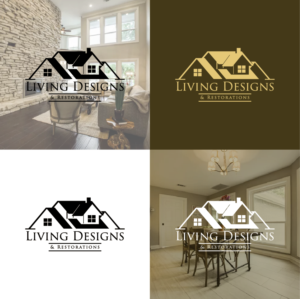Logo Design by FINDSERASI for Living designs and Restorations | Design: #15922929