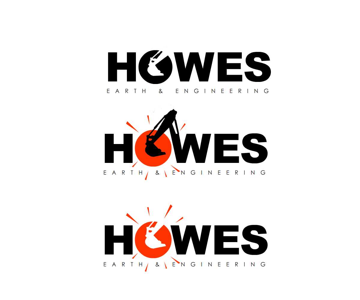 Logo-Design von Ameeee für Howes earth and engineering | Design #15938126