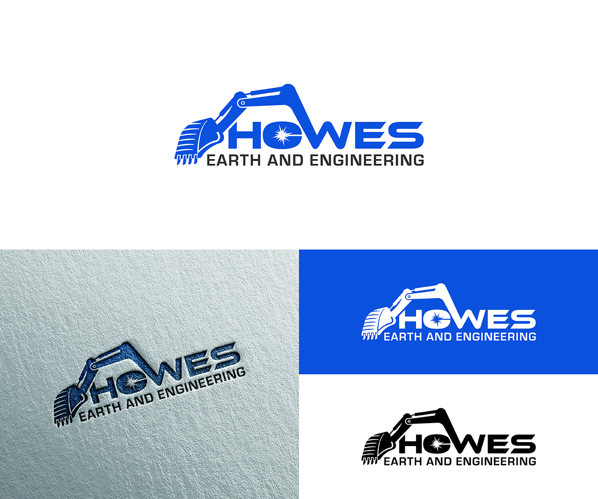 Logo Design by eMARK for Howes earth and engineering | Design #15912276
