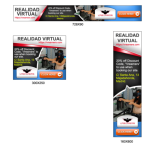 Banner Ad Design by DesignXyz for vreamers | Design: #15873907