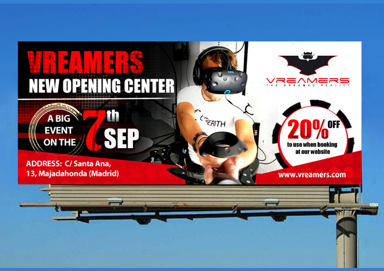 Banner Ad Design by Deepak_9_Malhotra for vreamers | Design #15874019