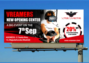 Virtual Reality arcade opening banner | Banner-Design von Deepak_9_Malhotra