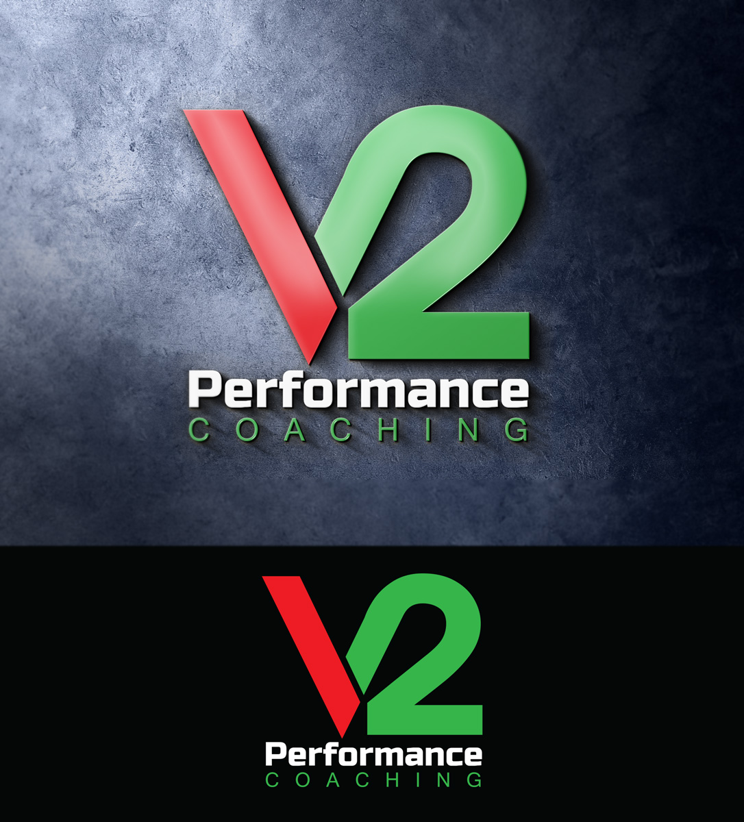 Logo-Design von Impressive Solutions für V2 Performance Coaching | Design #15854425