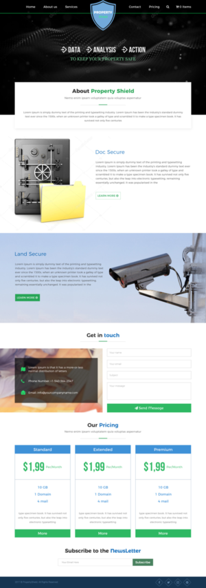 Web Design by Sujit Banerjee for this project | Design #15866536