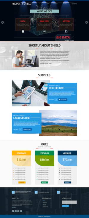 Web Design by Dream Logo Design for this project | Design #15869185