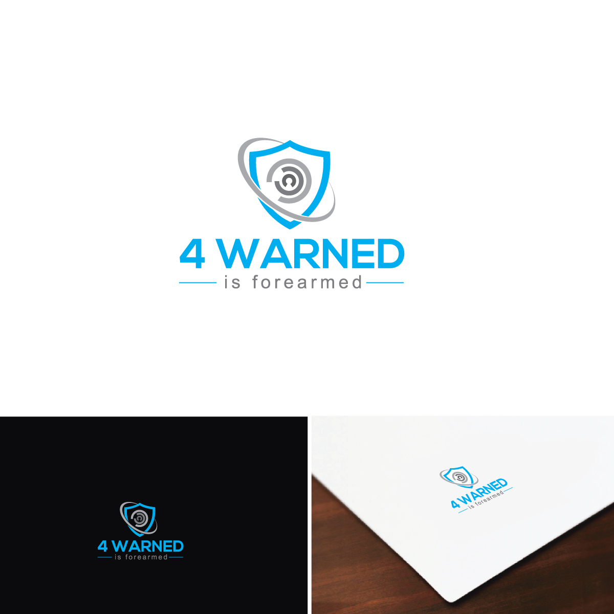 Logo Design by e-graphics for 4Warned | Design #15865289