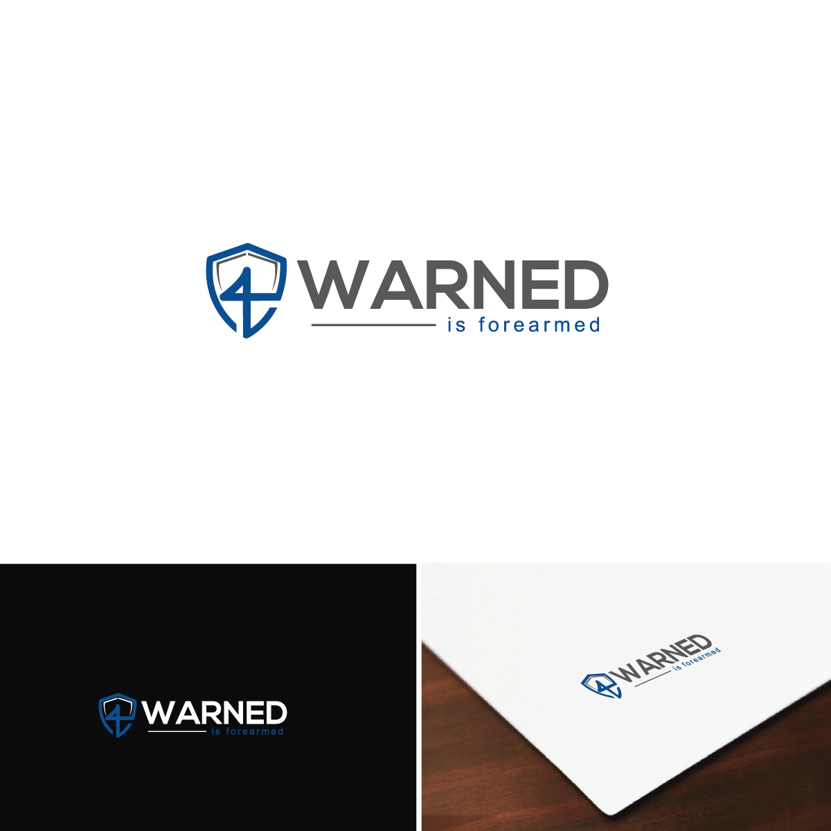 Logo Design by e-graphics for 4Warned | Design #15928168