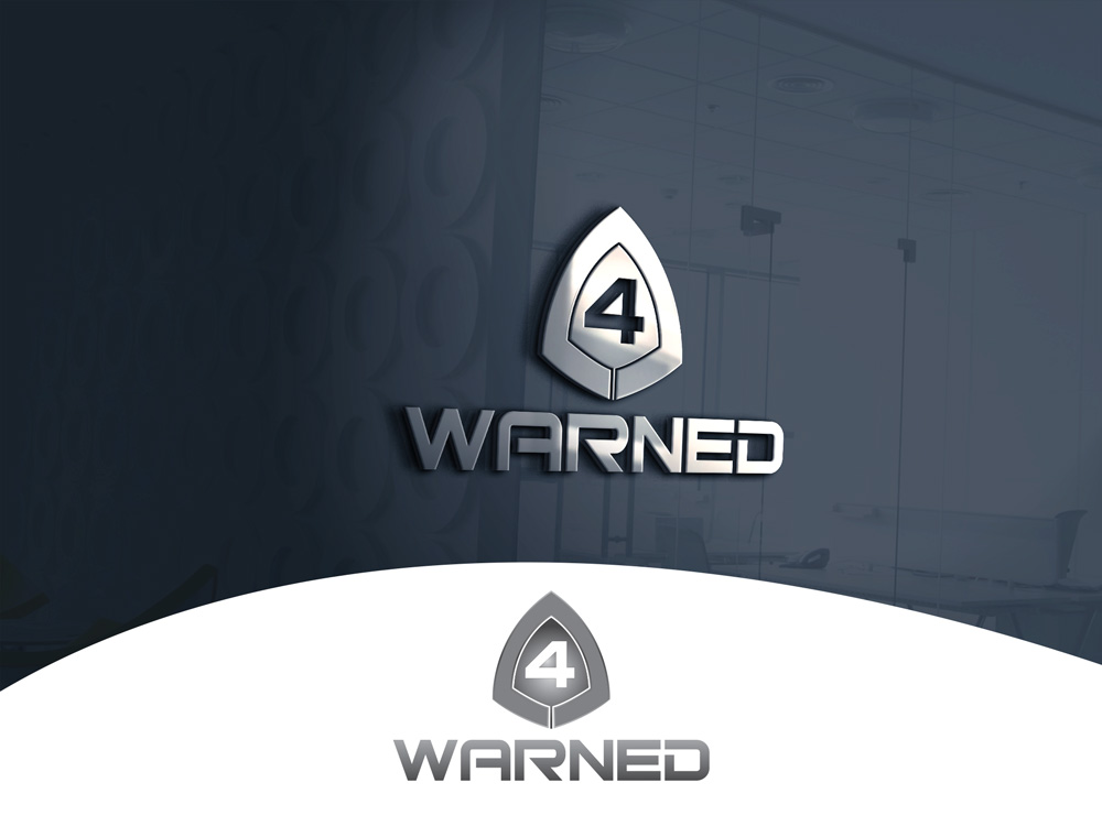Logo Design by A S design @ for 4Warned | Design #15893934