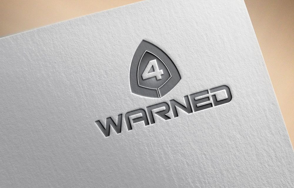 Logo Design by A S design @ for 4Warned | Design #15893937