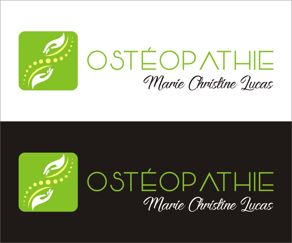 Logo Design by Rox Art Design for Ostéopathie Marie-Christine Lucas | Design #15903875