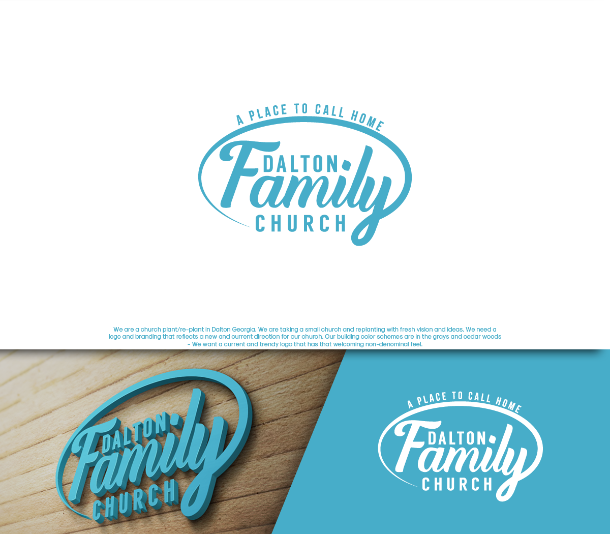 Logo Design by GBDESIGN for Dalton Family Church | Design #15967389