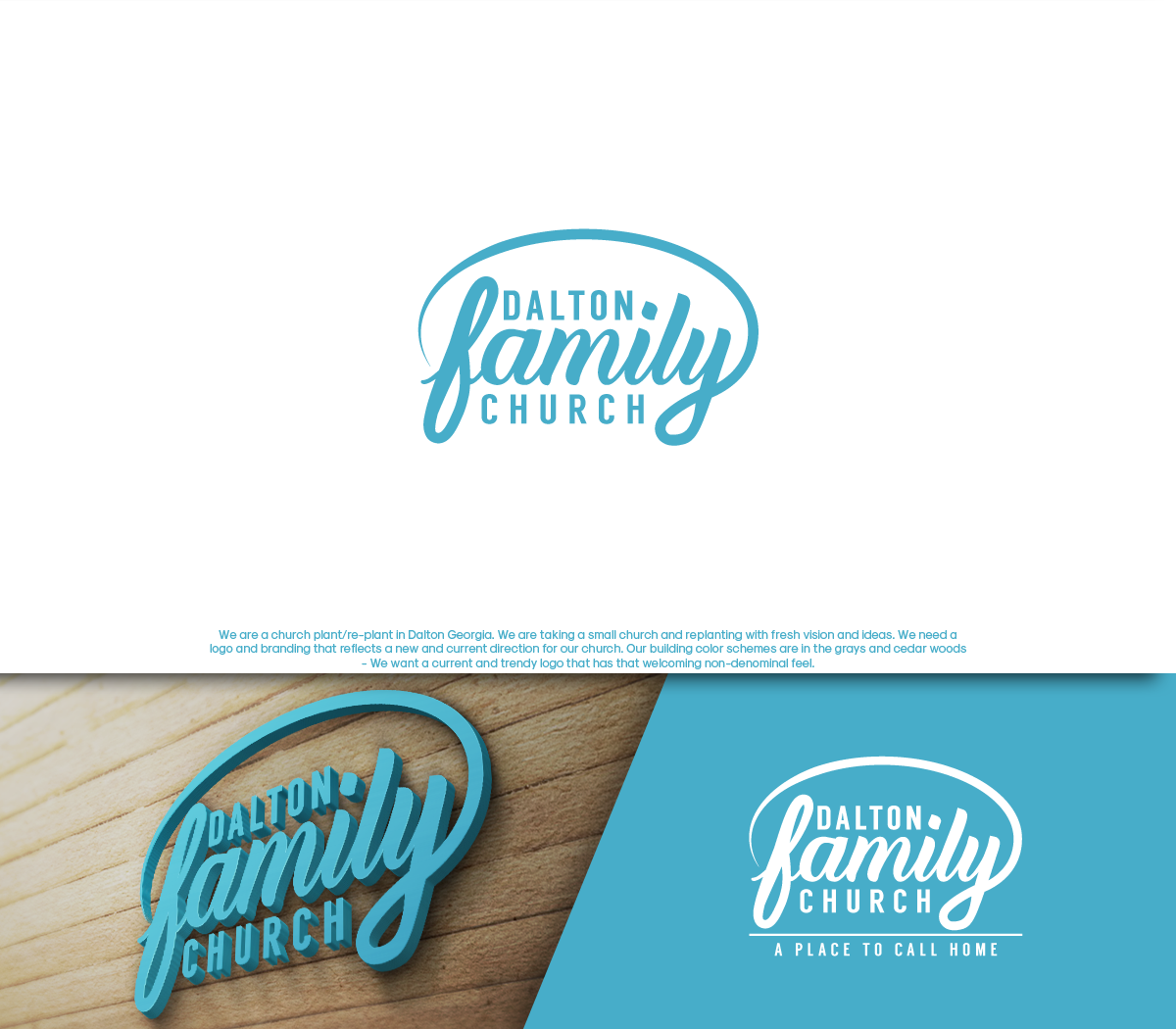 Logo Design by GBDESIGN for Dalton Family Church | Design #15979357