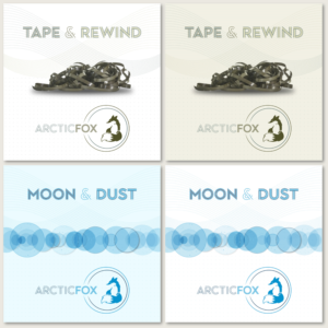 5 CD Designs for 5 albums soon on spotify and apple music | CD-Cover-Design von selador.si
