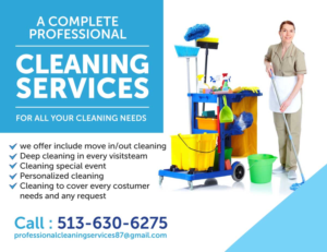 Postcard Design by rkailas for professional house keeping and cleaning servic | Design #15858941