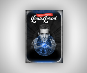 Louis Loriot - Magician and Mentalist | Flyer-Design von neboica