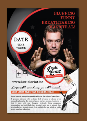 Louis Loriot - Magician and Mentalist | Flyer-Design von meet007