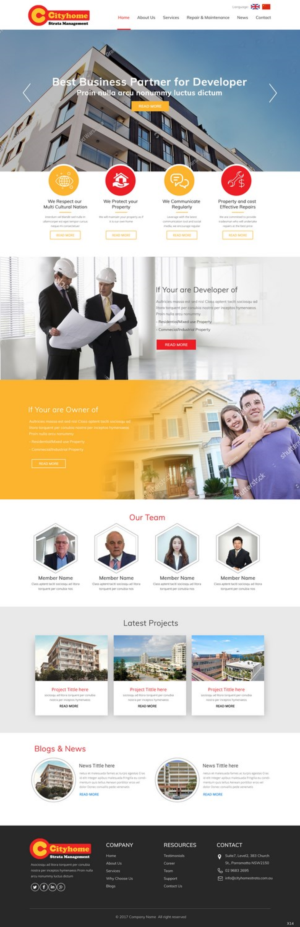 Wordpress Design by pb for this project | Design: #15892882