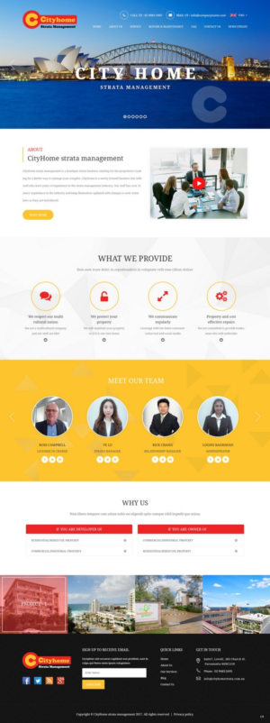 Wordpress Design by pb for this project | Design: #15894102