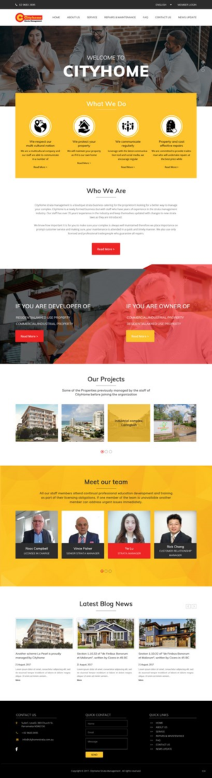 Wordpress Design by pb for this project | Design: #15894104