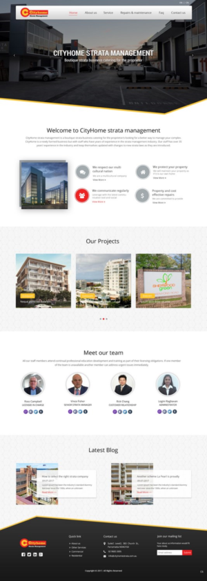 Wordpress Design by pb for this project | Design: #15894105