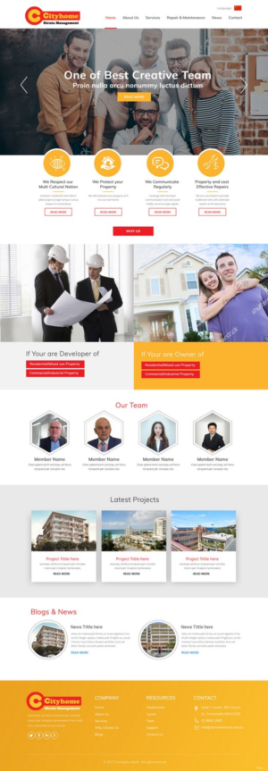 Wordpress Design by pb for this project | Design: #15912357