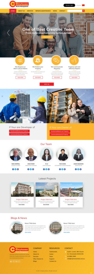 Wordpress Design by pb for this project | Design: #15959863