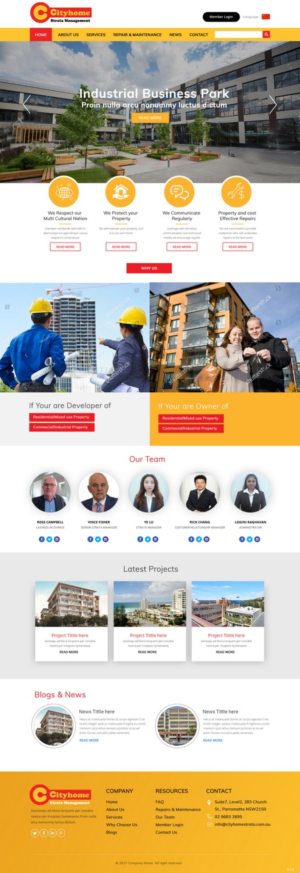 Wordpress Design by pb for this project | Design: #15978894