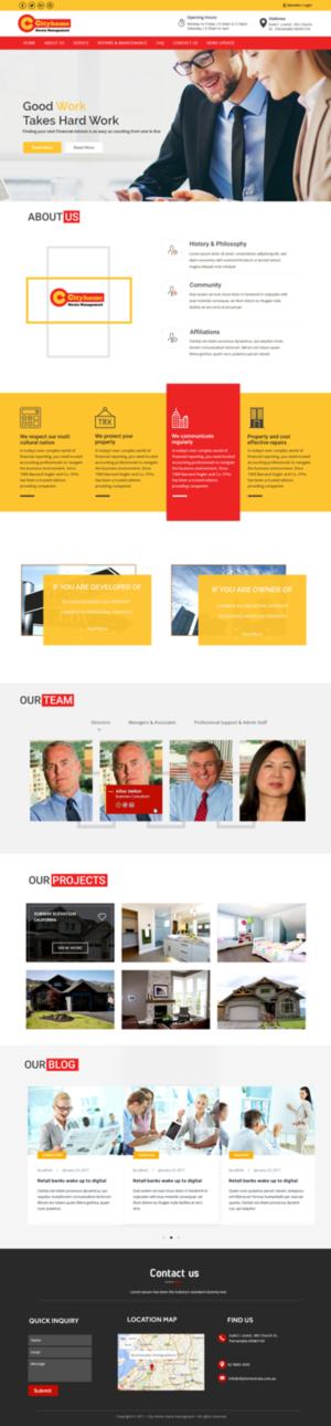Wordpress Design by Xclusive Designers for this project | Design: #15946910