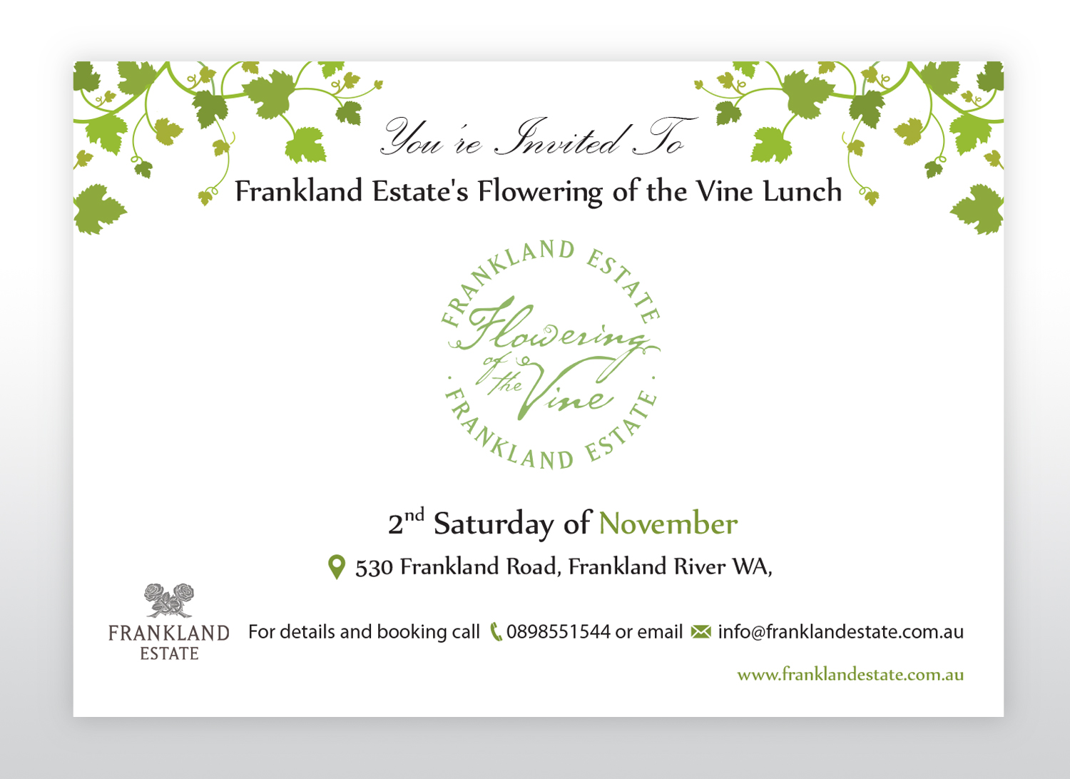 Design de Flyer par - SWING - pour Frankland Estate | Design #15936156