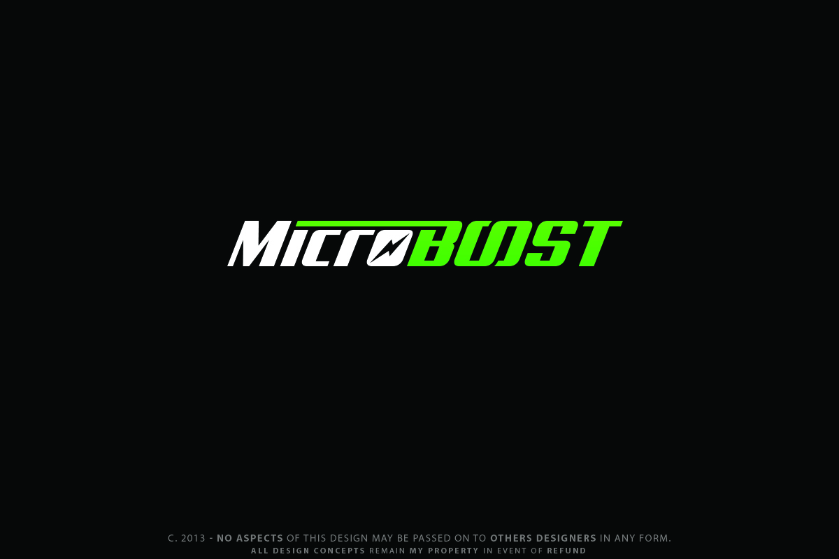 Logo Design by Senseless for MicroBoost | Design #2640765