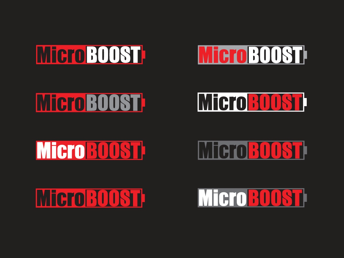 Logo Design by wahwah for MicroBoost | Design #2642050