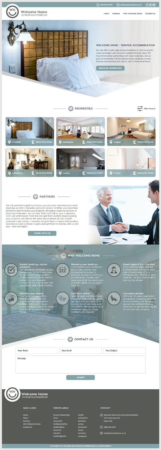Web Design by -Marc- for this project | Design #15969973